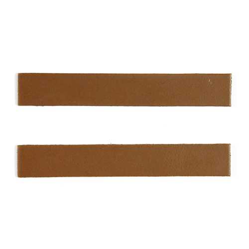 Magneetstrip LEER 20 cm COGNAC - Afbeelding 2