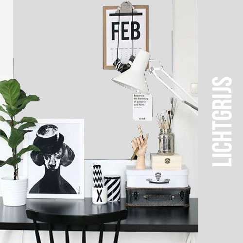 Magnetisch krijtbehang - luxe lichtgrijs - Afbeelding 4