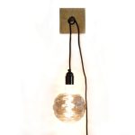 Magnetische bollamp XXL - vintage goud