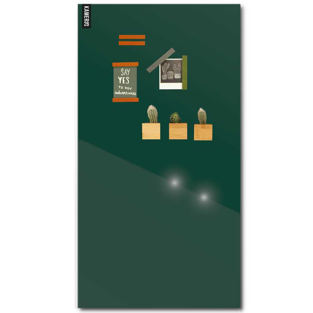 Magnetisch whiteboard - mosgroen - Afbeelding 4