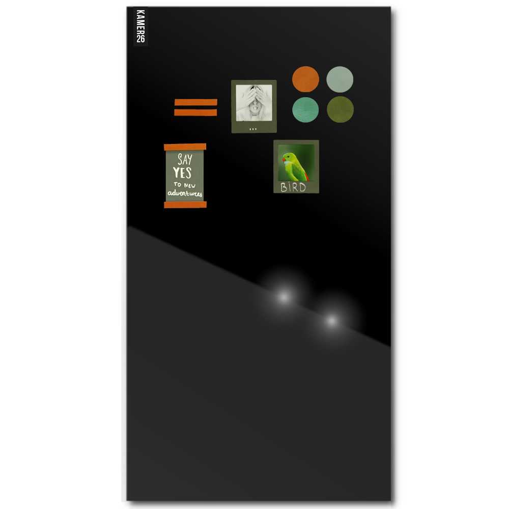 Magnetisch whiteboard - zwart - Afbeelding 4