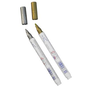 Krijtstiften goud/zilver