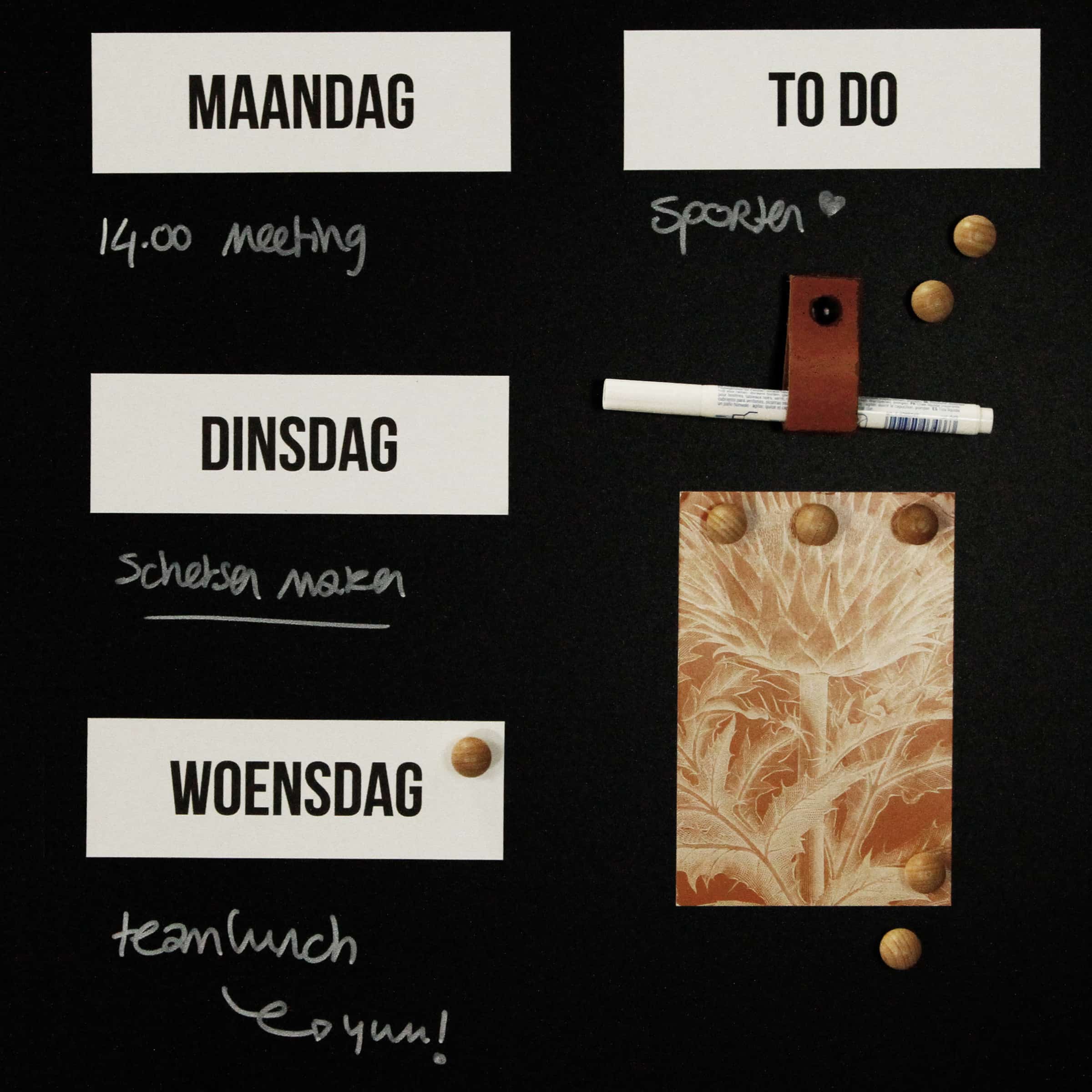 Krijtstift wit (2) - Afbeelding 3