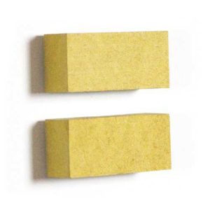 Magneet blokje GEEL (2)