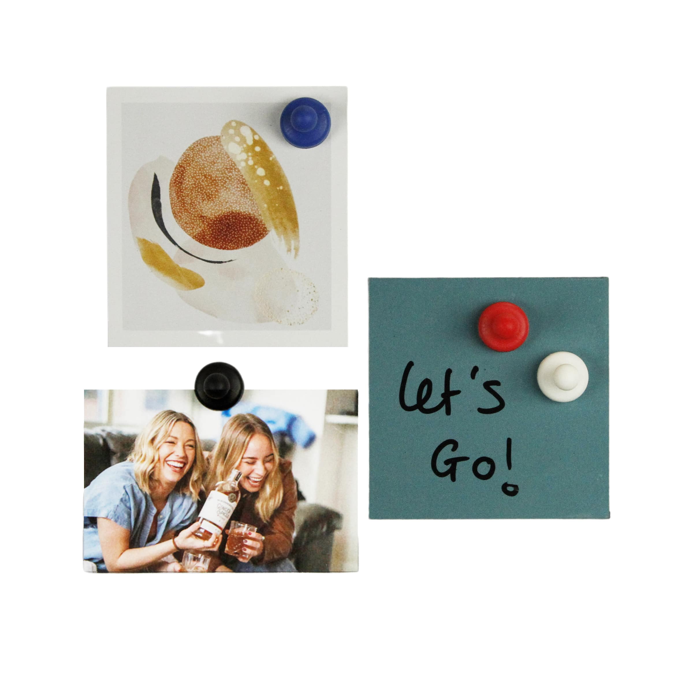 Magneet pion gekleurd (4) - Afbeelding 2