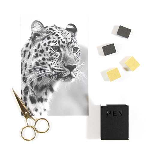 Magneetbakje pen wit metaal - Afbeelding 4