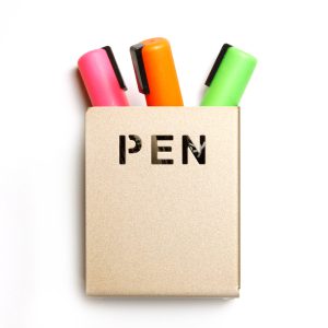 Magneetbakje pen koper metaal