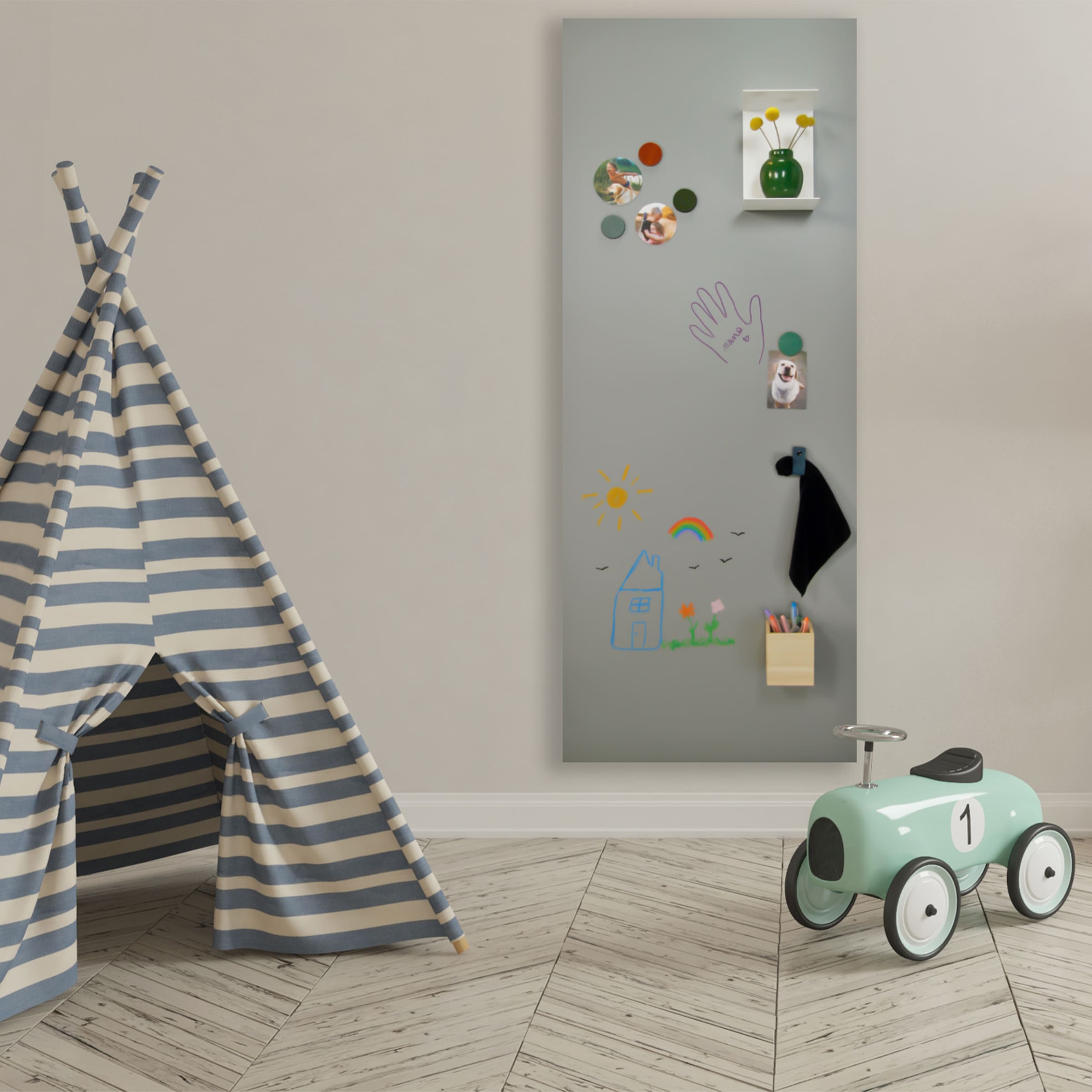 Magnetisch krijtbord - maatwerk - Afbeelding 3