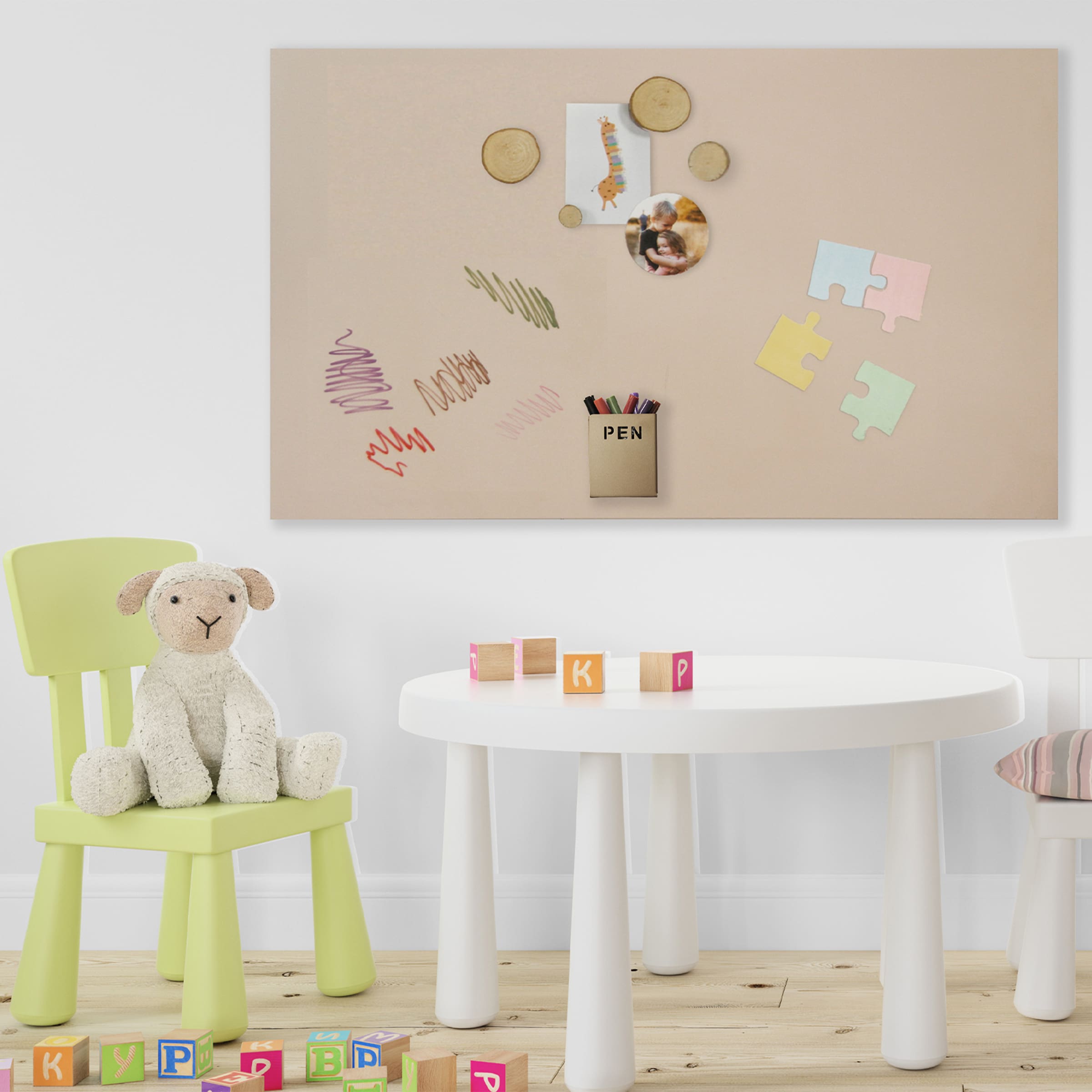 Magnetisch krijtbord - maatwerk - Afbeelding 6