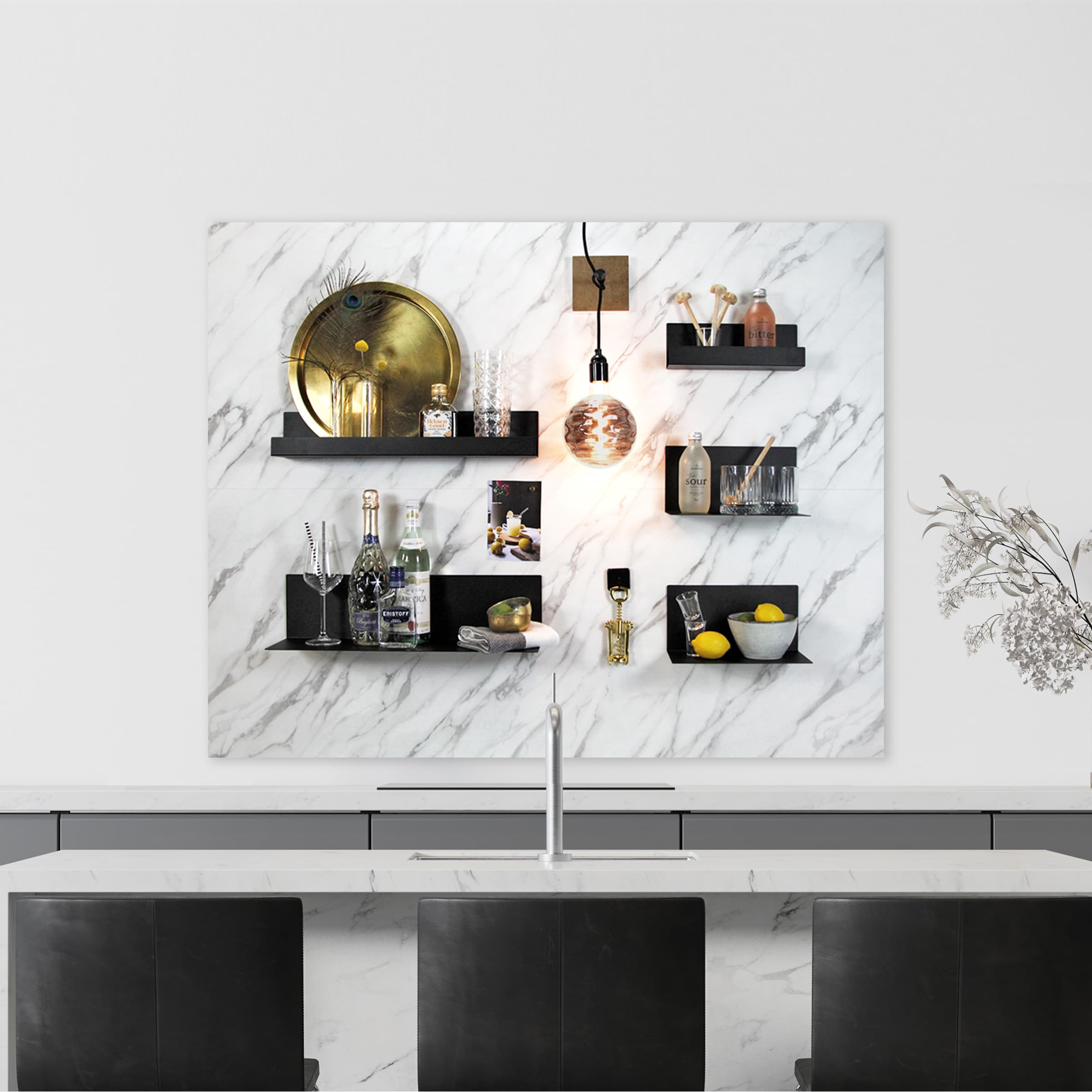 Magnetische designwand Medium - 2 bordpanelen - Afbeelding 5