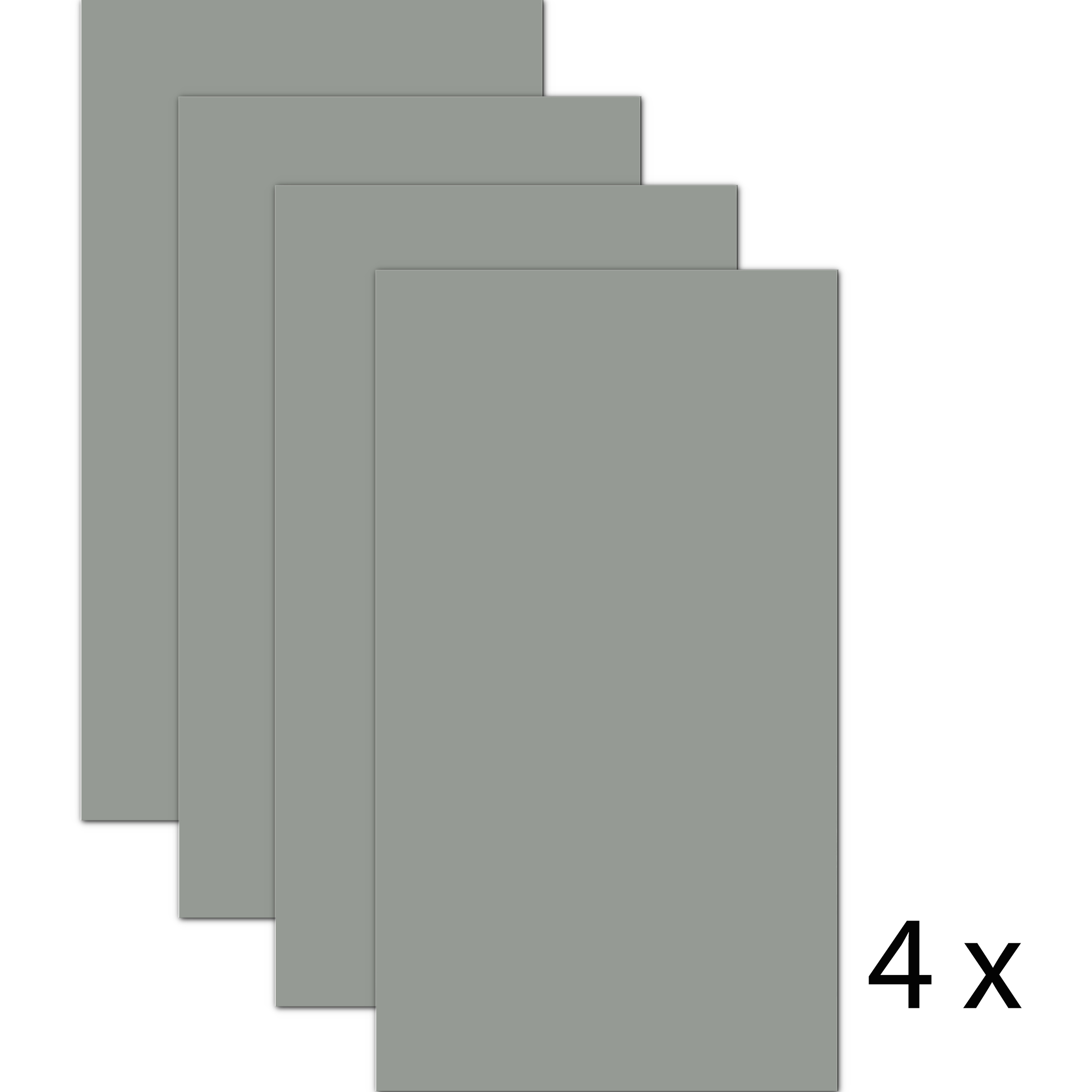 Magnetische krijtwand Extra Large - 4 bordpanelen - Afbeelding 6