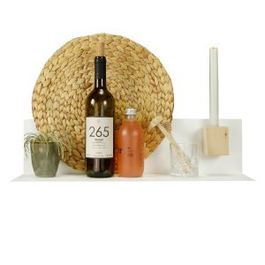 Magnetische wandplank wit large