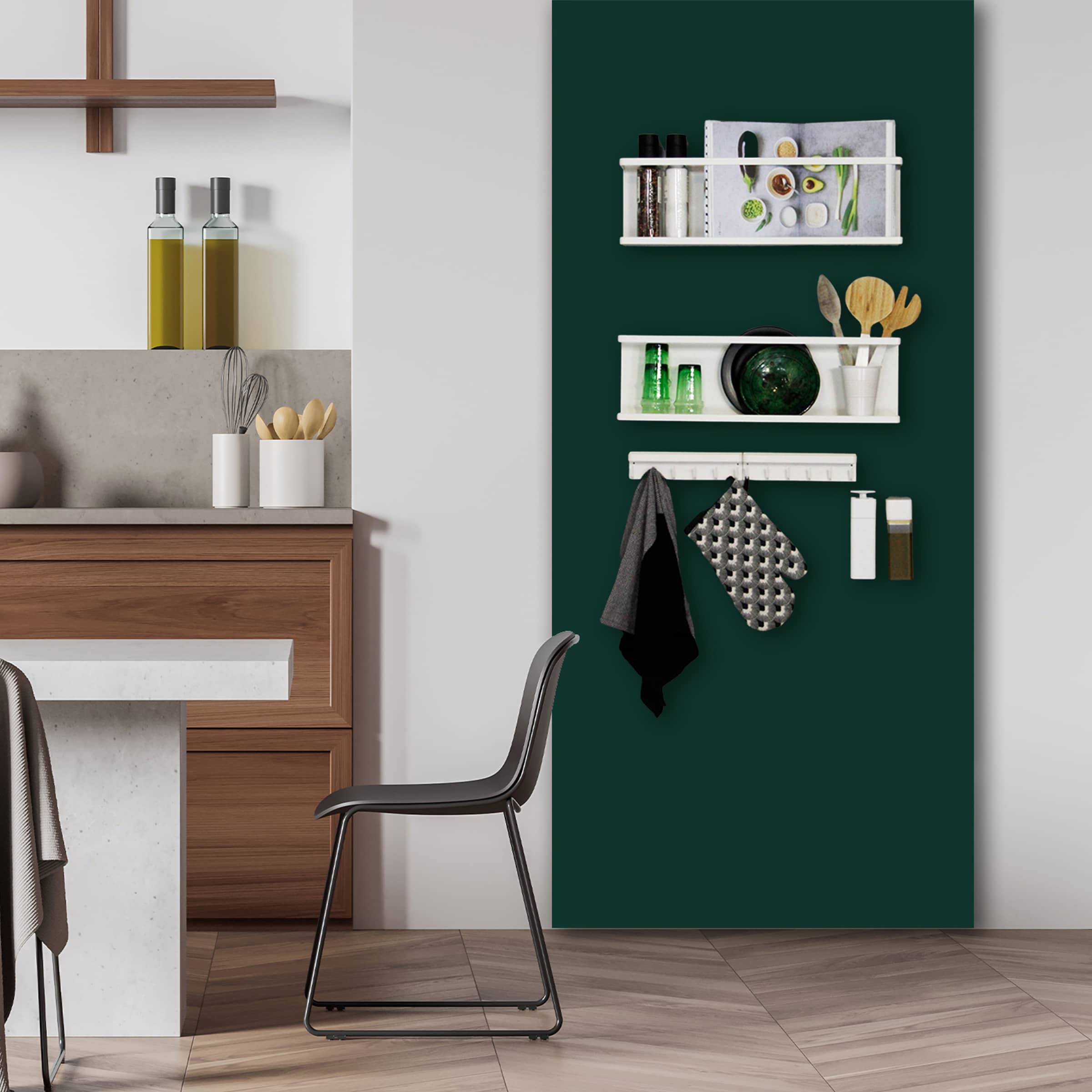 Magnetische krijtwand Extra Large - 4 bordpanelen - Afbeelding 4