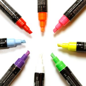 Krijtstiften set fluor (8)