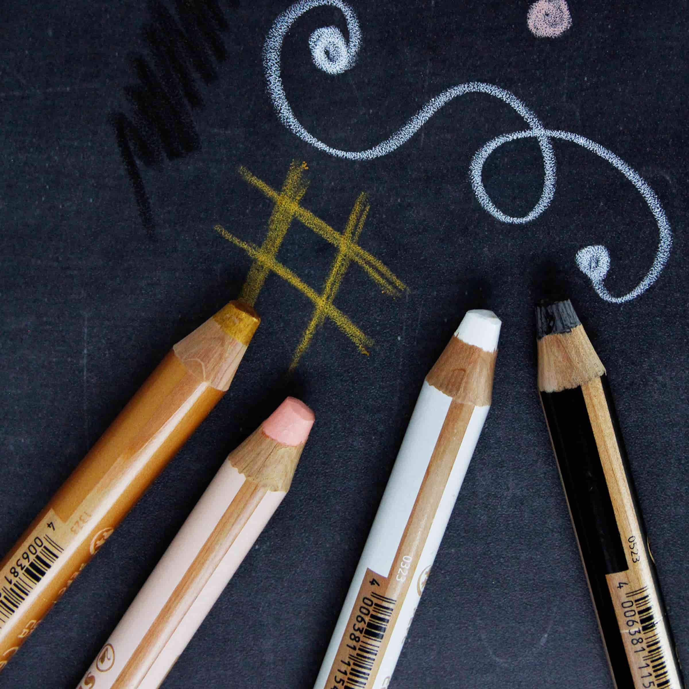 Waskrijt met puntenslijper - Afbeelding 3