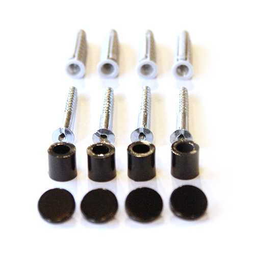 Sierschroeven ZWART afstandhouders - Afbeelding 2