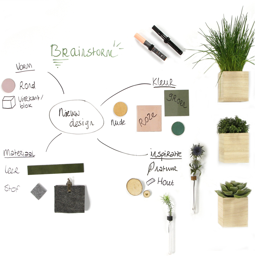 Magneetbakje hout naturel - Afbeelding 2