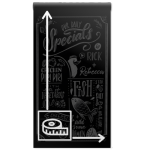 Krijtbordbehang maatwerk