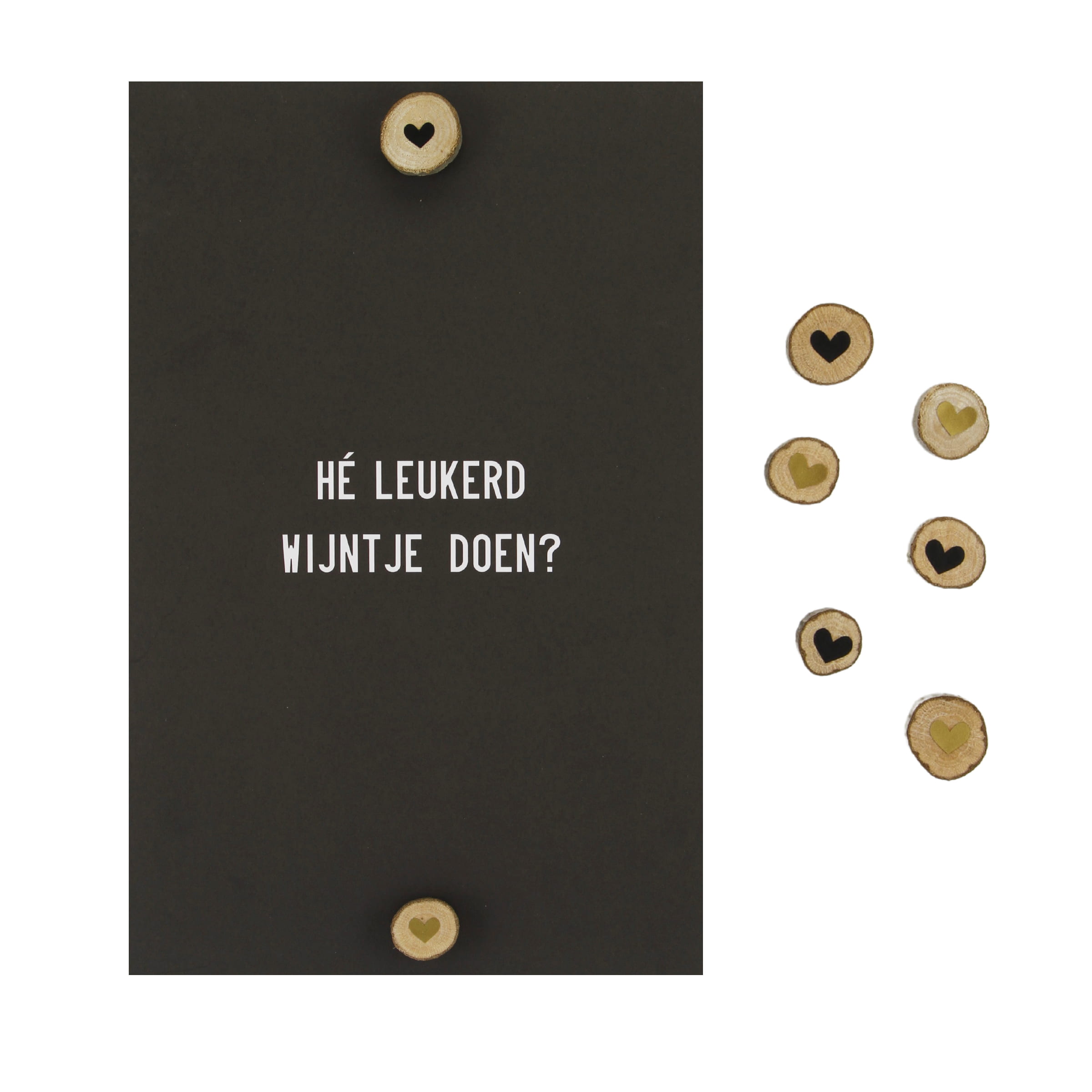 Magneet Boomstam XS HARTJE (8) - Afbeelding 2