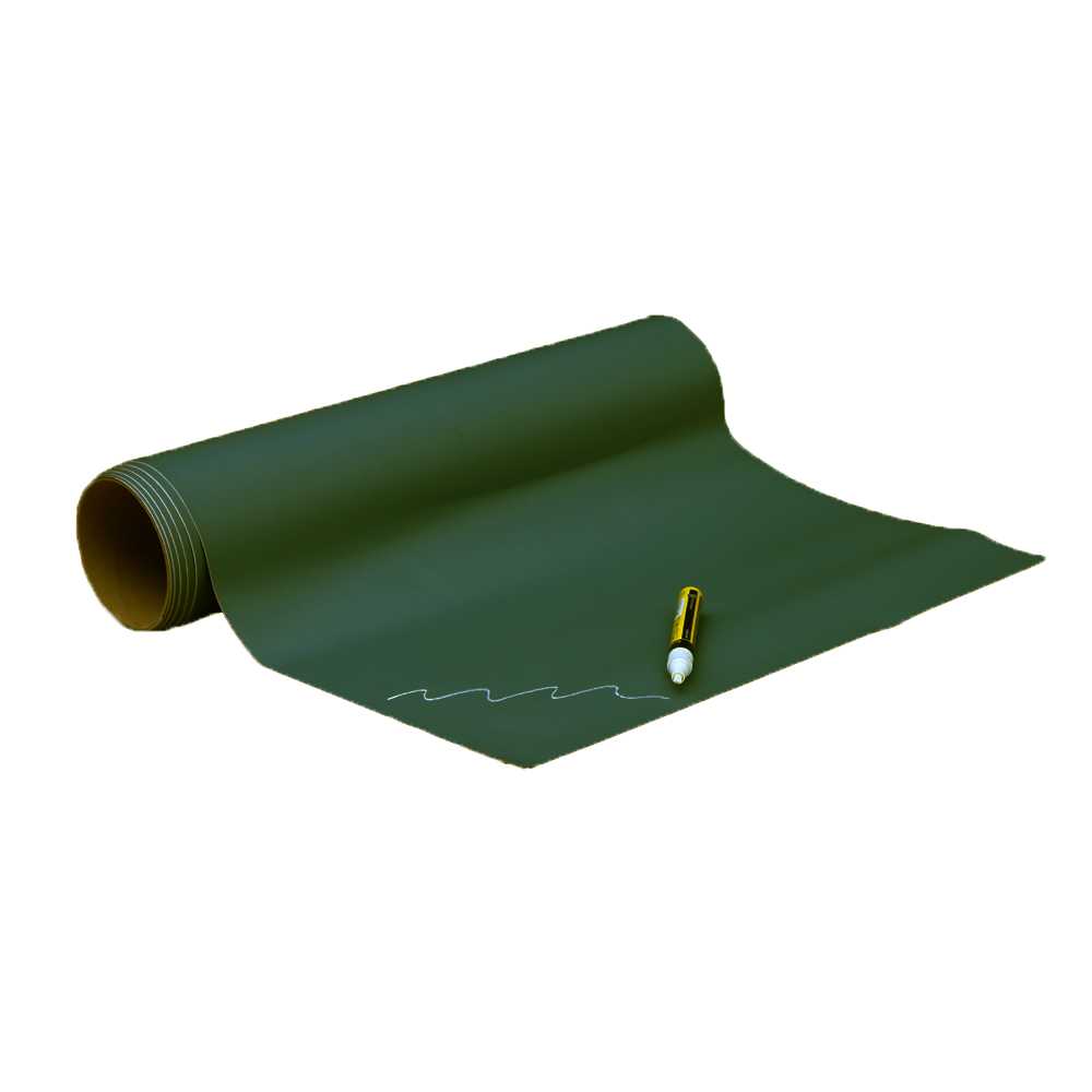 Magnetisch krijtbehang - luxe mosgroen - Afbeelding 2