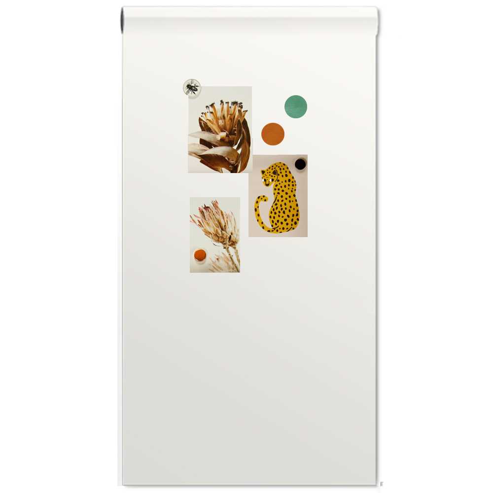 Magnetisch krijtbehang- luxe offwhite - Afbeelding 3