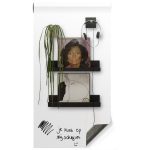 Magnetisch whiteboardbehang - basic wit