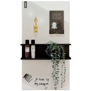 Magnetisch whiteboard - offwhite