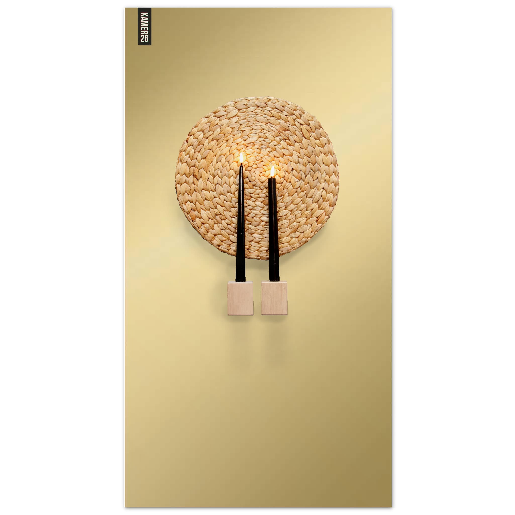 Magnetisch krijtbord - goud - Afbeelding 3