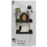 Magnetisch whiteboard - lichtgrijs