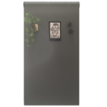 Krijtbordbehang olijfgroen