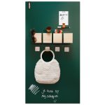 Magnetisch krijtbord - mosgroen