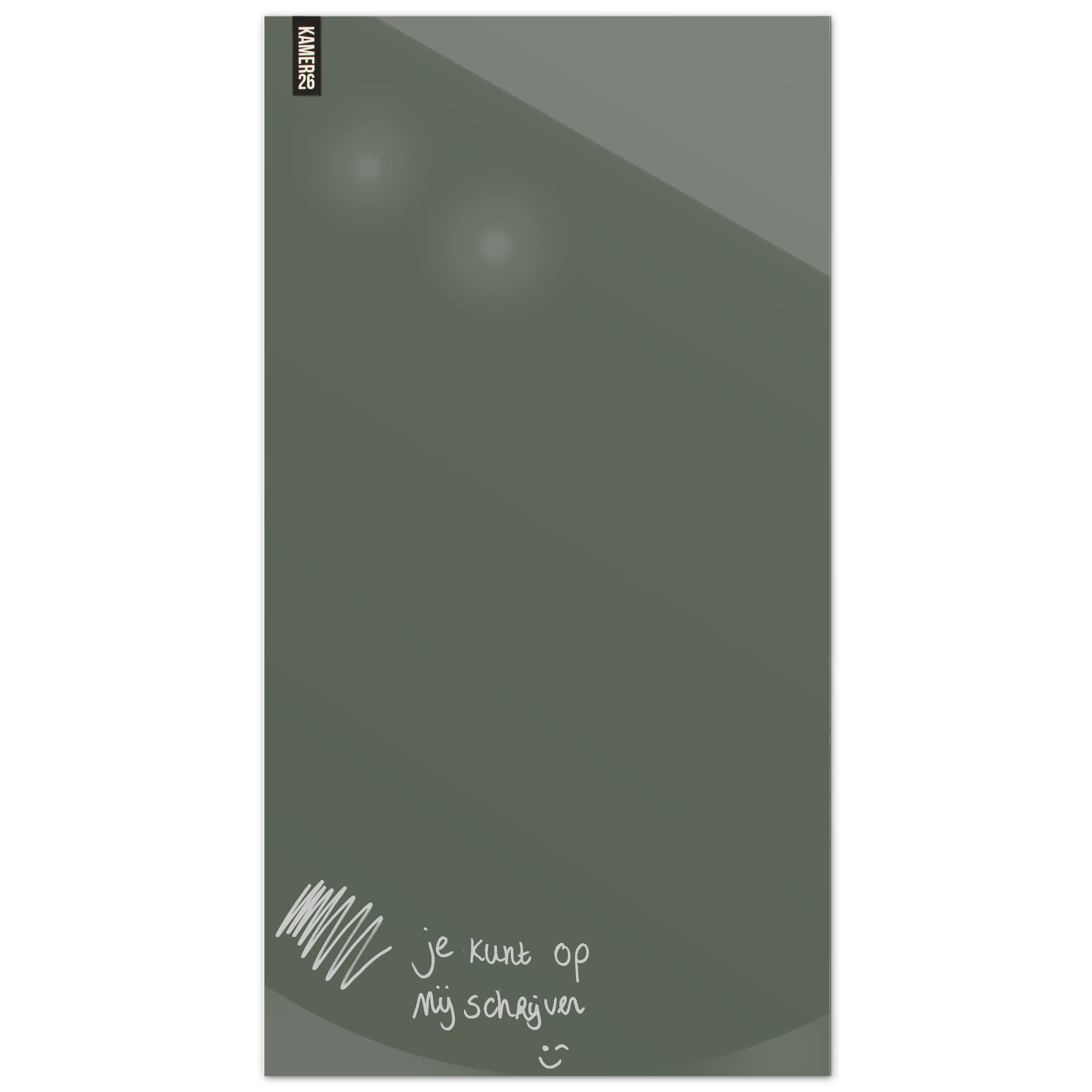 Magnetisch whiteboard - olijfgroen - Afbeelding 4