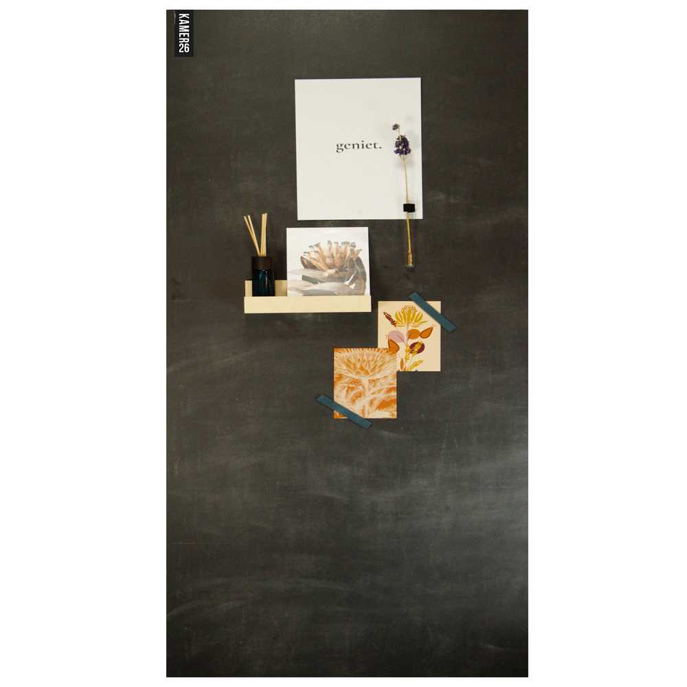 Magnetisch krijtbord - oudzwart - Afbeelding 6