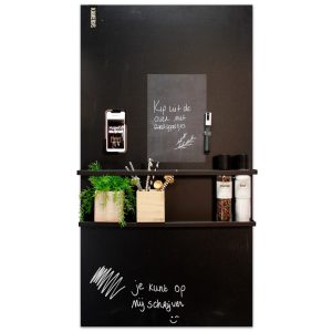 Magnetisch krijtbord - zwart