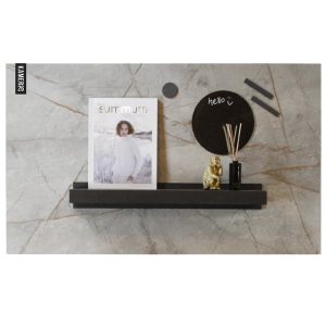 Design magneetbord - marmer goud