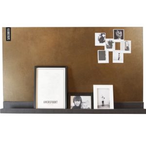 Design magneetbord - vintage koper