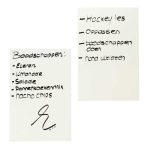 Magnetische post-its 20x30 cm wit
