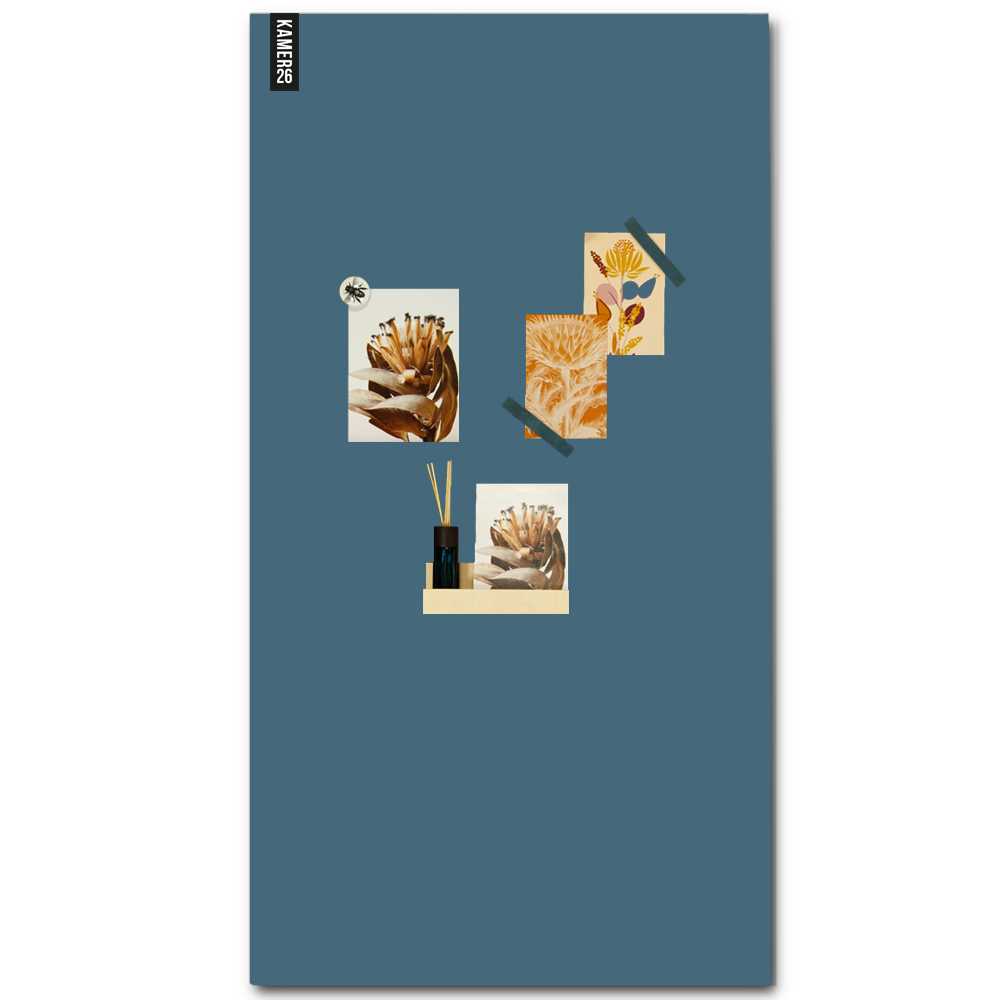 Magnetisch krijtbord - denim - Afbeelding 3