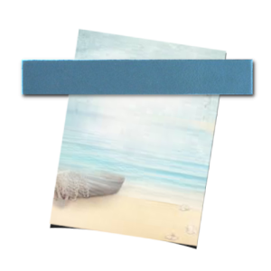 Magneetstrip LEER 20 cm DENIM