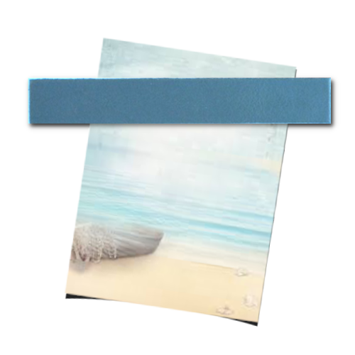 Magneetstrip LEER 20 cm DENIM