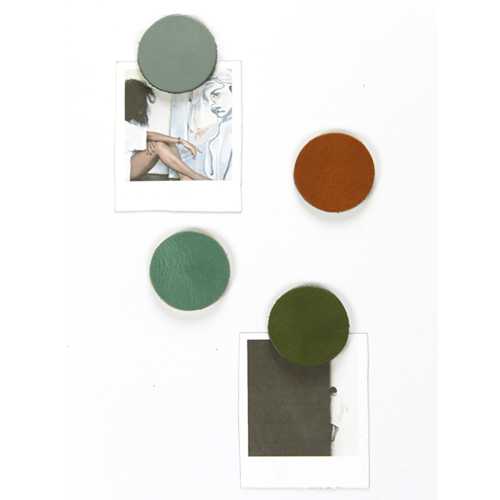 Magneten cirkels leer Green (4) - Afbeelding 2