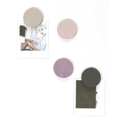 Magneten cirkels LEER LAVENDEL (4) - Afbeelding 2
