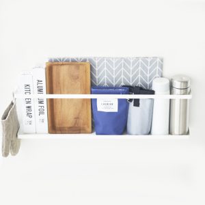 Magnetisch wandrek wit 60 cm