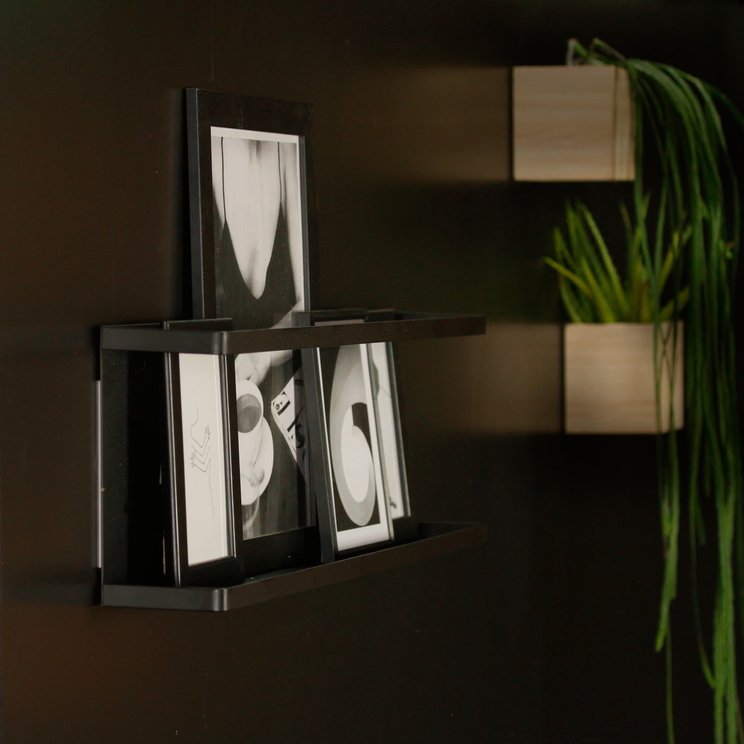 Magnetisch wandrek zwart 60 cm - Afbeelding 5