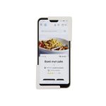 Magnetische telefoonhouder wit