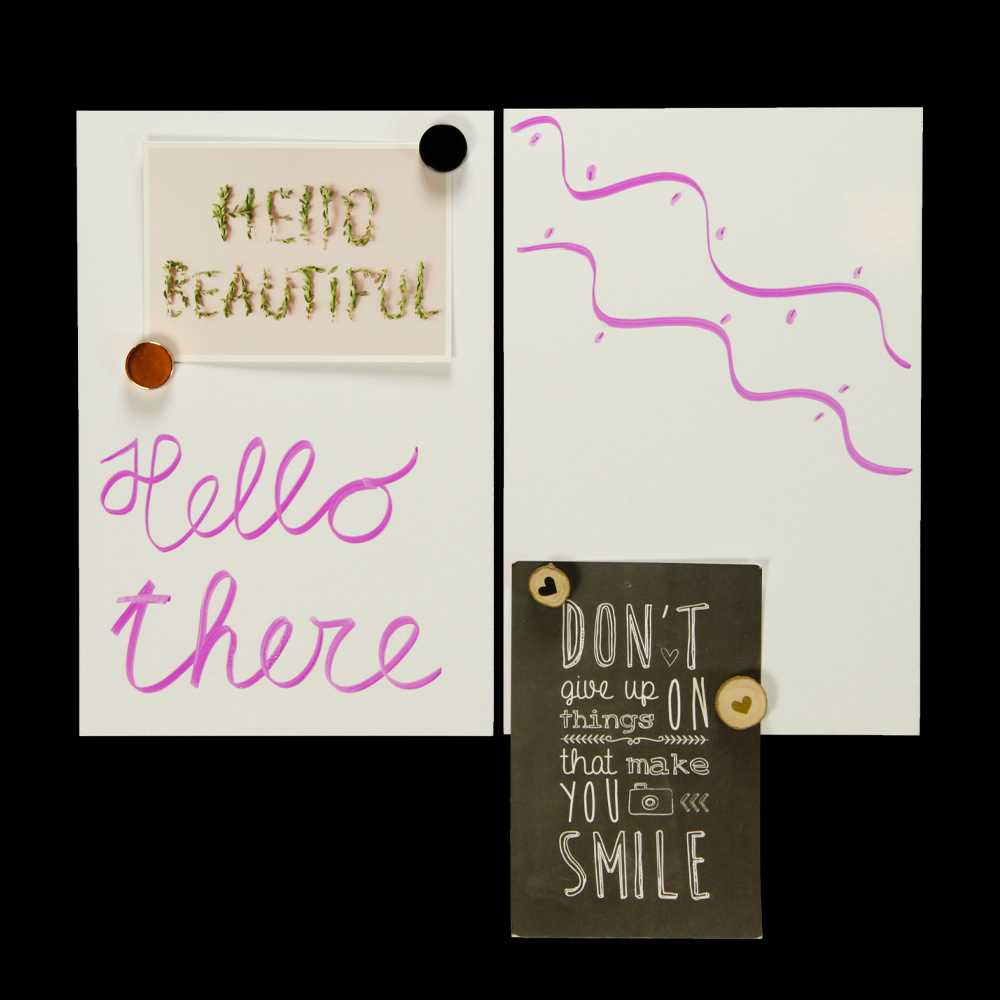 Magnetische post-its 20x30 cm wit - Afbeelding 3