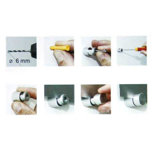 Zijgrip afstandhouders zwart - Afbeelding 4