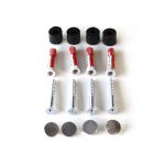 Sierschroeven RVS afstandhouders