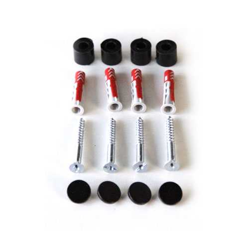 Sierschroeven ZWART afstandhouders