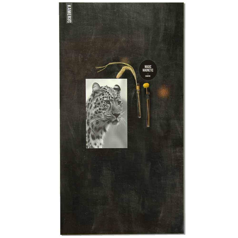 Magnetisch whiteboard - oud zwart - Afbeelding 4